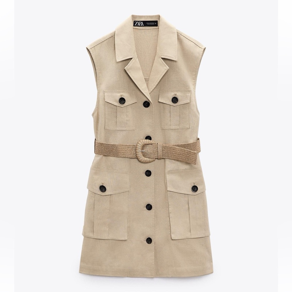 Zara linen dress